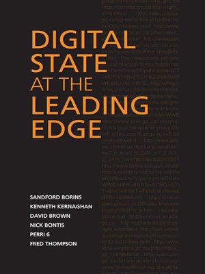 cover image of Digital State at the  Leading Edge